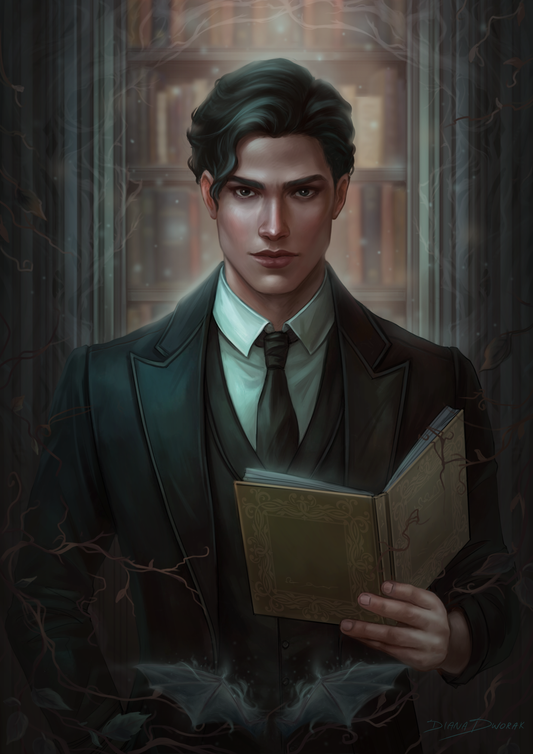 Alaric Art Print 5x7 by Diana Dworak